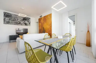 TV o dispositivi per l'intrattenimento presso Ada Bright Escape Apartment