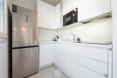 Cucina o angolo cottura di Ada Bright Escape Apartment