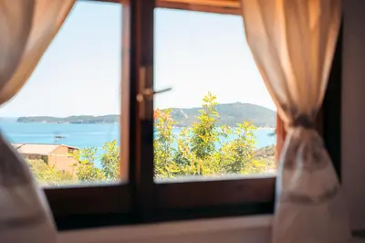 Paesaggio naturale nelle vicinanze della casa vacanze