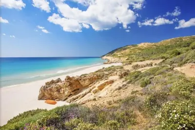 Paesaggio naturale nelle vicinanze della casa vacanze