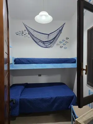 Letto o letti in una camera di Augusto's House