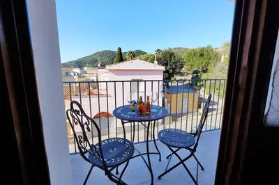 Balcone o terrazza di Dimora Rossa - casa baronale by Teuladaapartments