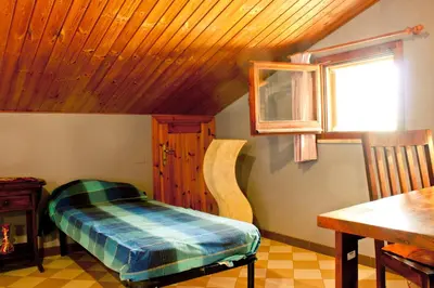 Letto o letti in una camera di La Nottola di Minerva