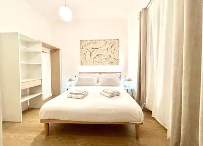 Letto o letti in una camera di Verdemare