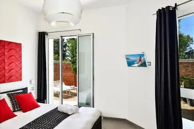 Letto o letti in una camera di Farosardo