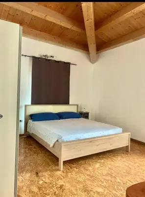 Letto o letti in una camera di Casa Vacanze SA PRATZA