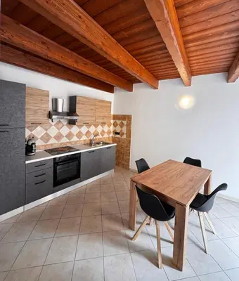 Cucina o angolo cottura di Macrù Apartments
