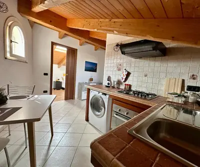Cucina o angolo cottura di Macrù Apartments