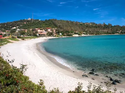 Paesaggio naturale nelle vicinanze della villa