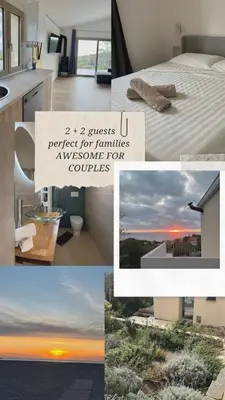 Letto o letti in una camera di Sunset Suite 3