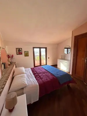 Letto o letti in una camera di Zanella House