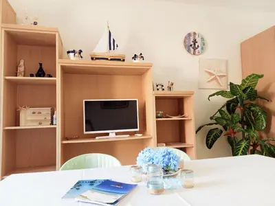 TV o dispositivi per l'intrattenimento presso Casa House Villa Chiara