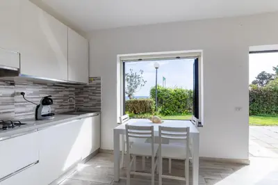 Cucina o angolo cottura di Domu de Mari- Free Beach Residence