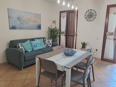 Area soggiorno di Magiste House