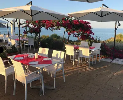 Planimetria di Casa Boeri - Vista mare con piscina e giardino Residence Abba Urci