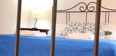 Letto o letti in una camera di Il rifugio di A