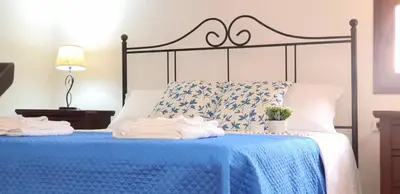 Letto o letti in una camera di Il rifugio di A