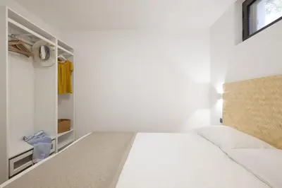 Letto o letti in una camera di Alisei Villa vista mare