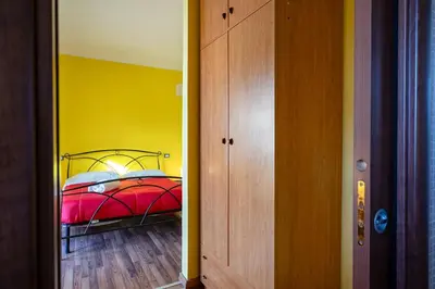 Letto o letti in una camera di Holos Apartment