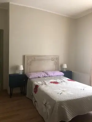 Letto o letti in una camera di Appartamento in centro a Cagliari