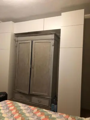 Letto o letti in una camera di Appartamento in centro a Cagliari