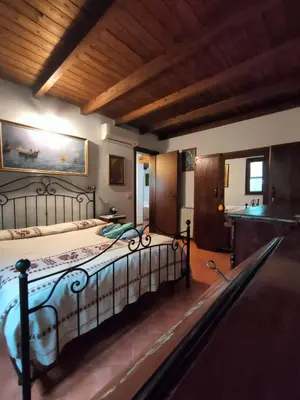 Letto o letti in una camera di Casa Francesca