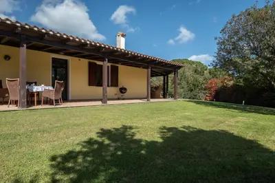 Giardino di Villa Lusso Santa Margherita di Pula 3 Minuti dal Mare