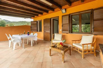Patio o area all'aperto di Villetta Sea-Star