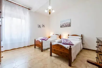 Letto o letti in una camera di Teulada Rustic Charm 5