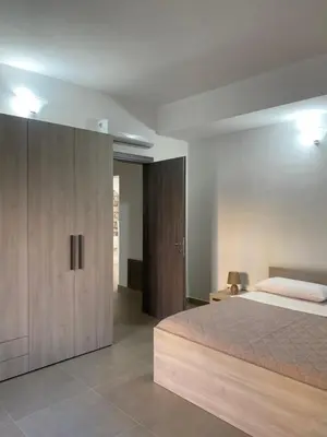 Letto o letti in una camera di Casa Chiai