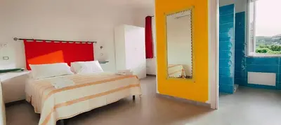 Letto o letti in una camera di B&b Sa Scraría