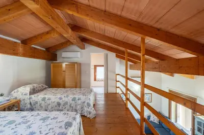 Letto o letti in una camera di Super-equipped modern apartment - 700 meters from the sea