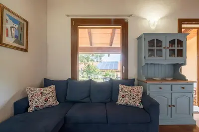 Area soggiorno di Super-equipped modern apartment - 700 meters from the sea