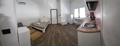 Letto o letti in una camera di Casa Carboni