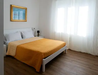 Letto o letti in una camera di Dormen
