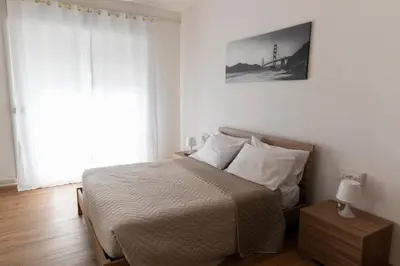 Letto o letti in una camera di Dormen