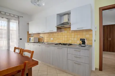 Cucina o angolo cottura di Ogliastra Blue - A un soffio dal mare