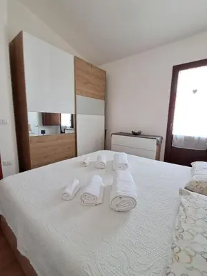 Letto o letti in una camera di Il Canneto