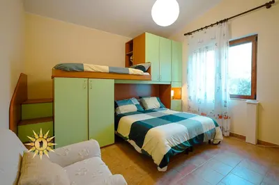 Letto o letti in una camera di Casa dell'Artista - Ampio appartamento in zona tranquilla e centrale