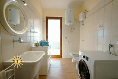 Bagno di Casa dell'Artista - Ampio appartamento in zona tranquilla e centrale