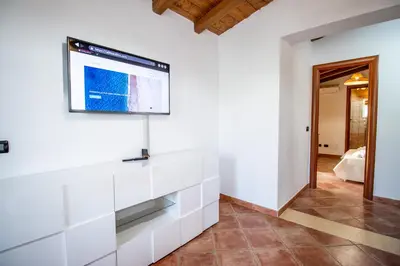TV o dispositivi per l'intrattenimento presso Villetta Is Carcuris
