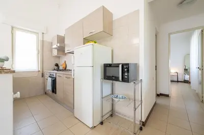 Cucina o angolo cottura di Casa Valsimon immersa nel verde