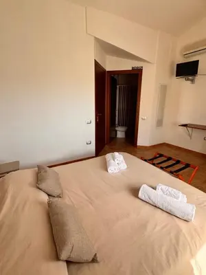 Letto o letti in una camera di Villa Ines Casa Vacanze