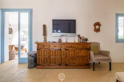 TV o dispositivi per l'intrattenimento presso Villa Barbagallo