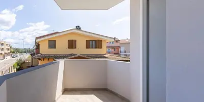 Balcone o terrazza di Chapelle Nove - Green Apartment