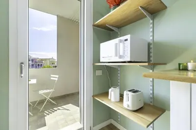 Cucina o angolo cottura di Chapelle Nove - Green Apartment