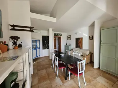 Cucina o angolo cottura di Villa Domo Sardo - Masone pardu