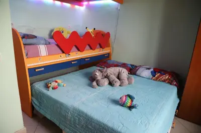 Letto o letti in una camera di l'Oasi del Fenicottero rosa
