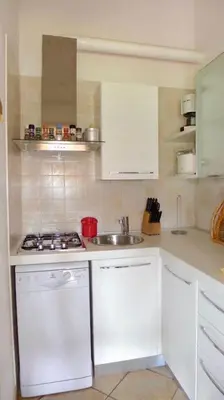 Cucina o angolo cottura di Villa Clorinda , 1 minute from the sea