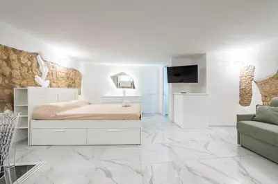Letto o letti in una camera di Family JC